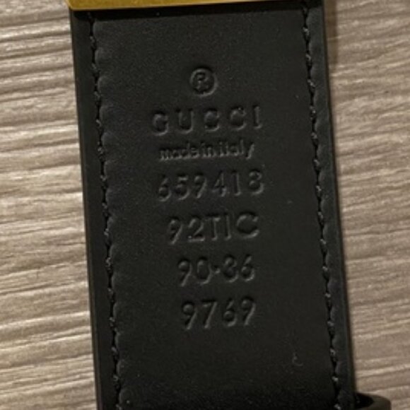 Gucci GG Reversible Belt Size 90 - Picture 5 of 6